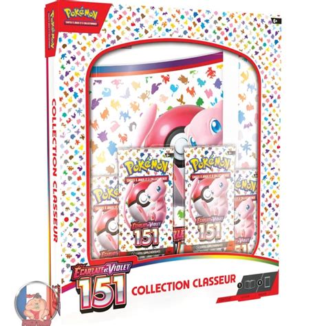 Classeur De Collection Écarlate Et Violet 151 Boutique Pokésumo