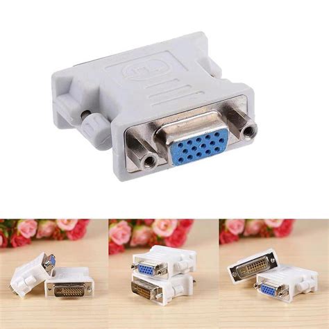 Pin Vga Female To Pin Dvi D Male Adapter Converter Laptop