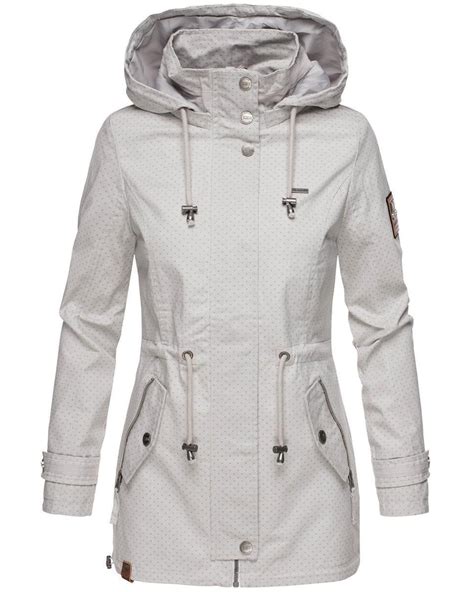 Marikoo Veste Femmes Printemps Transition Veste L G Re Parka Manteau