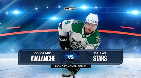 Avalanche Vs Stars Prediction Preview Odds Picks Nov