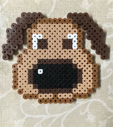 Puppy Dog Pet Hama Perler Beads Pattern Diy Perler Bead Crafts