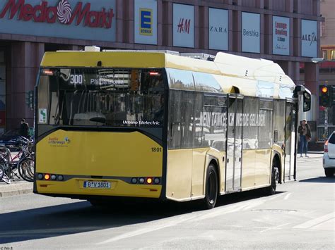 Solaris Urbino Electric Der Bvg In Berlin Am Bus Bild De