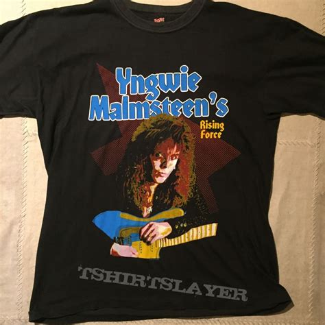 Yngwie J. Malmsteen Yngwie Malmsteen’s Rising Force -Odyssey tour ’88 ...