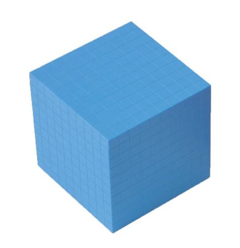 Base Ten Blocks 1 Cube Interlocking Math Manipulatives