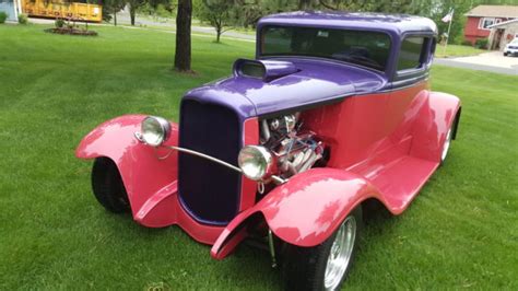 1931 FORD MODEL A 5 WINDOW DUECE COUPE 3 Window Hot Rod Street Rod For Sale