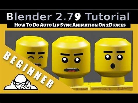 How To Do Auto Lip Sync Animation On 2D Faces In Blender 2 79 YouTube