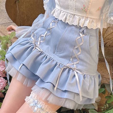 Japon S Kawaii Mini Saia Feminina Ver O Casual Designer Elegante Lolita