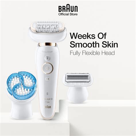 Braun Silk Epil Flex Epilator With Flexible Head Hair Removal