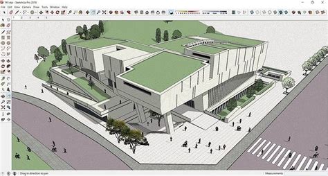 Sketchup Museum 141 3d Model Cgtrader