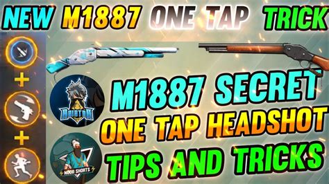 New M1887 One Tap Headshot Trickm1887 Latest One Tap Trick 2021💯