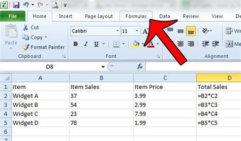 Why Is Excel 2010 Showing the Formulas Instead of the Answers? - Solve ...
