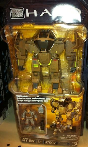 Halo Mega Bloks Cyclops Jungle Strike & Desert Strike Sets Released ...