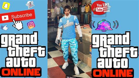 Gta Online I Insane Blue Modded Outfit Gorka Joggers After Patch