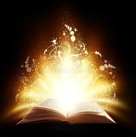 Magic book stock photo. Image of objects, antique, light - 24353128