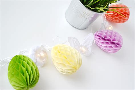 Aly Dosdall Honeycomb Easter Egg Garland