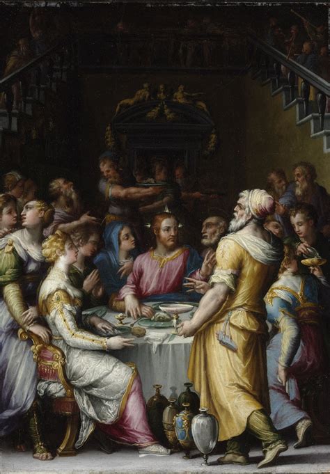 Bible Noces de Cana Peinture MVV Le Musée Virtuel du Vin