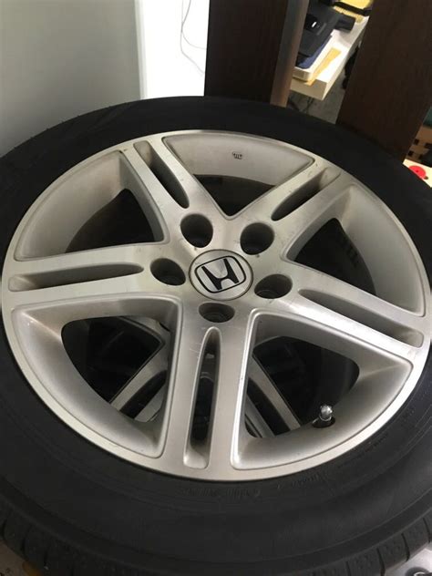 Original 16 Inch Honda Sports Rims With Yokohama 20555 Tyres Car