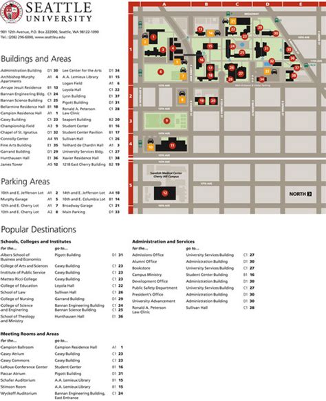 Seattle University Map - Seattle University Seattle WA • mappery