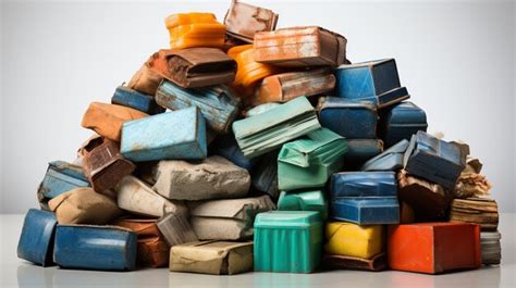 Premium Ai Image Heap Full Of Garbage In The Studio