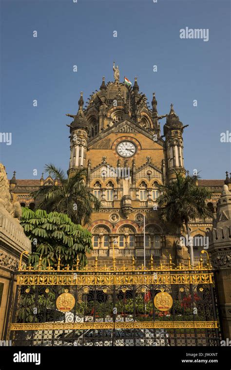 chhatrapati shivaji terminus, mumbai, maharashtra, India, Asia Stock ...