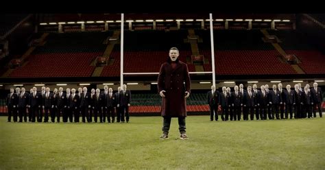 Watch: Luke Evans joins with Treorchy Male Choir for epic Calon Lân