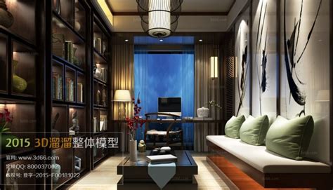 Study Room 3d Model Free Download 24 3dziporg 3d Model Free Download
