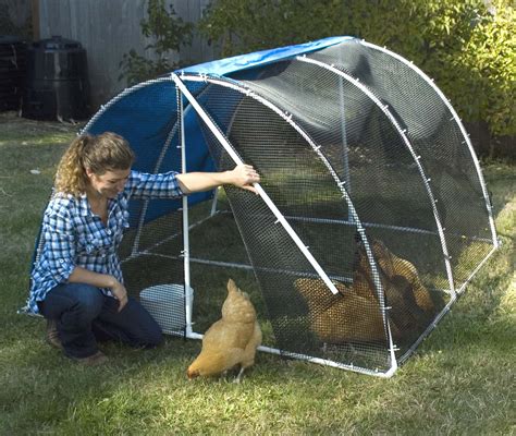 Give Your Chickens A Field Trip With This Light And Portable Pvc