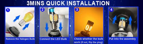 Evntyps Canbus Switchback Led Bulbs With Built In Resistor Anti