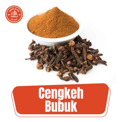 Cengkeh Bubuk Clove Powder Murni Kering Rempah Herbal Bumbu Dapur