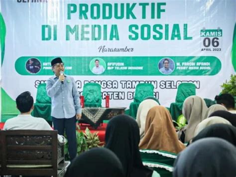 Pbnu Gelar Seminar Literasi Digital Bertajuk Produktif Di Media Sosial