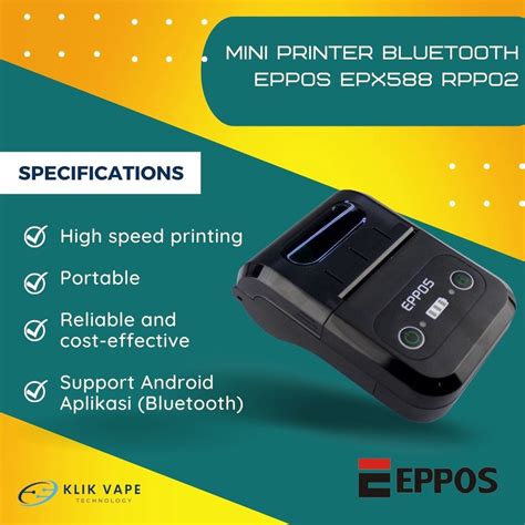 Jual PROMO Printer Bluetooth Untuk Cetak Resi Dan Struk Belanja EPPOS