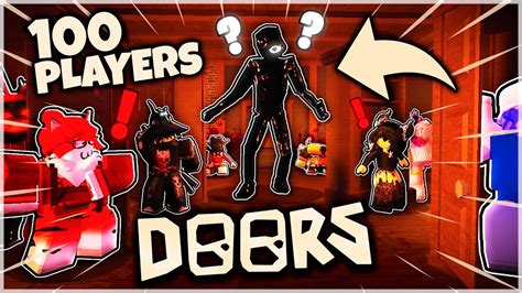 Doors Mas Com 100 Players Roblox Doors Youtube