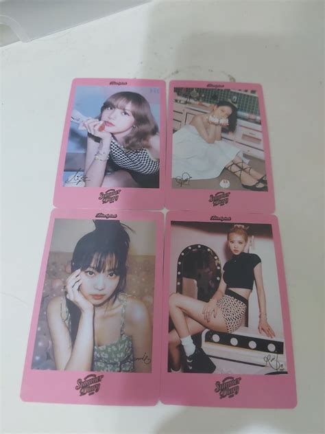 Blackpink Summer Diary Photocards Hobbies Toys Memorabilia