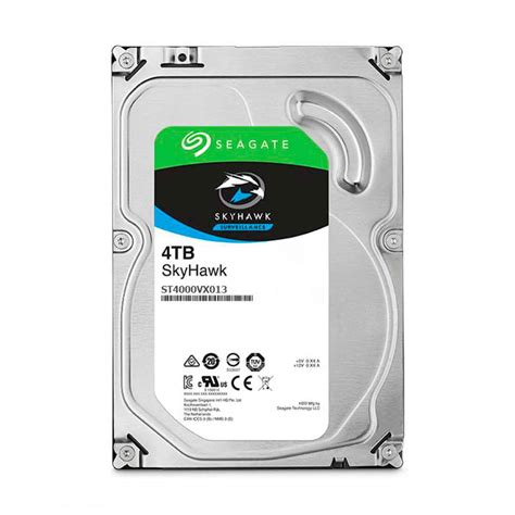 HD 4TB Seagate Surveillance SkyHawk Interno 3 5 SATA3 ST4000VX013