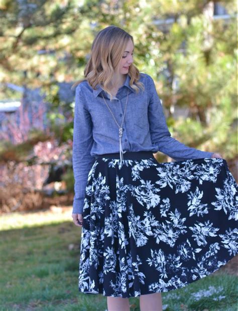 Free Flat Front Skirt Pattern Story Heather Handmade