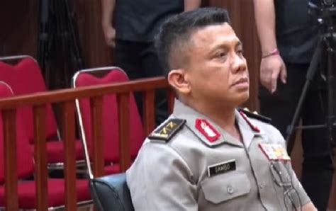 Ferdy Sambo Ajukan Pengunduran Diri Dari Polri