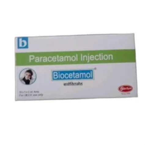 Paracetamol Injection Paracetamol Inj Latest Price Manufacturers