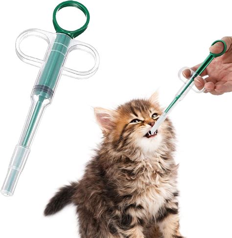 Pet Pill Dispenser Medicine Shooter Feeder Pill Plunger Popper For