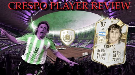 FIFA 23 CRESPO 87 ICON PLAYER REVIEW FUT CHAMPS 80 DAILY SBC