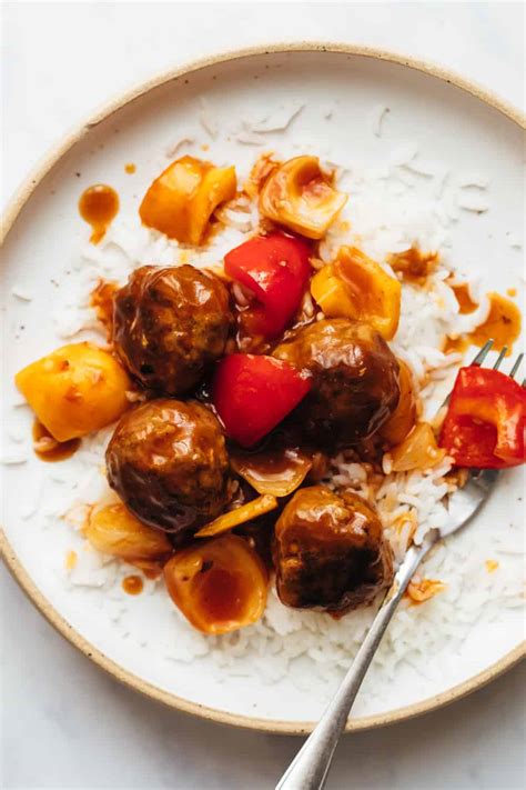 Sweet And Sour Meatballs Recipe The Recipe Critic