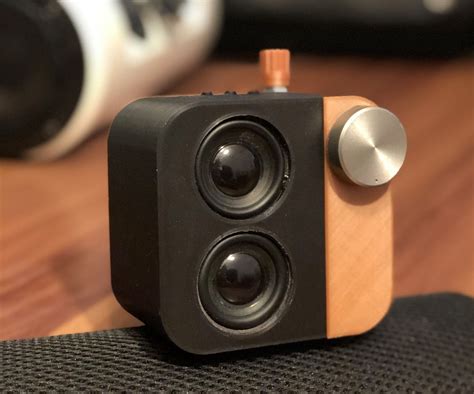 Mini Cube Bluetooth Speaker 6 Steps With Pictures Instructables