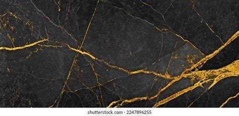 Marble Texture Black Gold Background Natural 库存插图 2144354409 Shutterstock