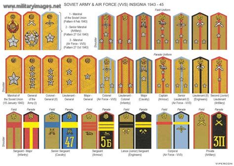 Ww2 Soviet Ranks And Insigna Coh2org