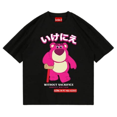 Jual KAOS LOTSO WITHOUT SACRIFICE T Shirt Lotso Toy Story Cartoon