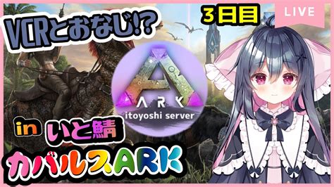 いと鯖ark 某スト鯖と同じmod入り カバルスの地へ 22時のレイドに向けて 3日目 [ 八乙女八弥 Vtuber ] Ark Youtube