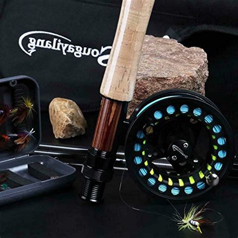 Sougayilang Saltwater Freshwater Fly Fishing Rod With Reel