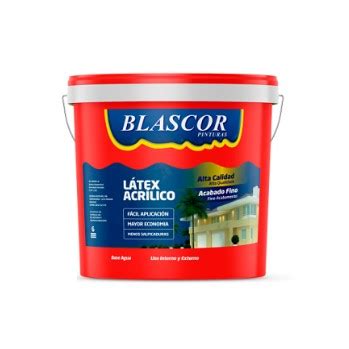 LATEX ACRILICO 3 6LT MANDARINA BLASCOR Ferremas