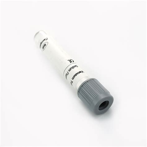 Disposable Sterile Vacuum Blood Collection Tube Sodium Fluoride Glucose