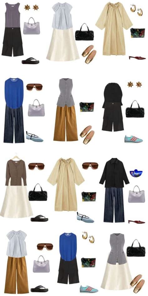 A 12 Piece Elevated Basics Summer Capsule Wardrobe Livelovesara