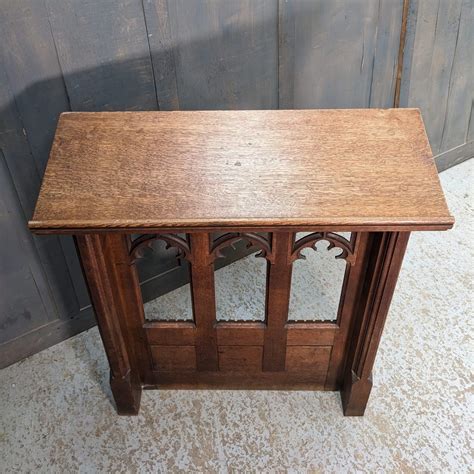 Antique Victorian Oak Gothic Reading Desks Ambos Lecterns Litany Stands